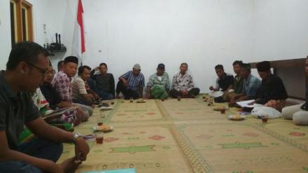 Rapat Rutin Linmas Desa Kebonagung