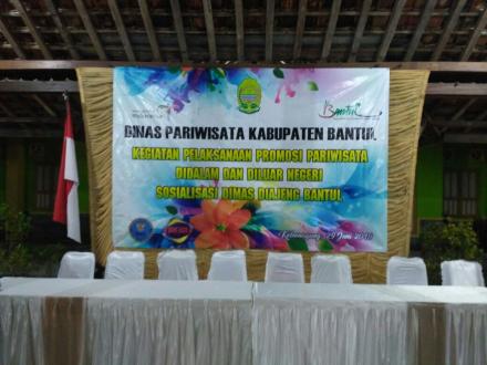 KEGIATAN PELAKSANAAN PROMOSI PARIWISATA  DI DALAM DAN DI LUAR NEGERI SERTA SOSIALISASI DIMAS DIAJENG