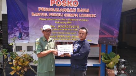 POSKO BANTUAN UNTUK LOMBOK