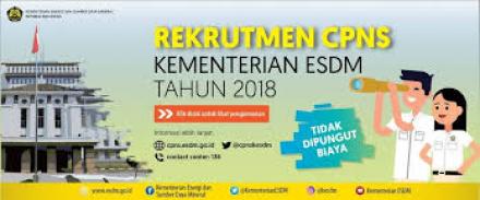 PENERIMAAN CPNS KEMENTRIAN ESDM