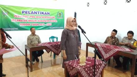 PELANTIKAN LPMD PERIODE 2018-2023