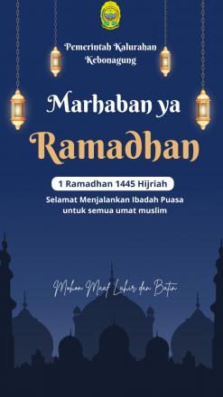 Marhaban Ya Ramadhan 1445 H