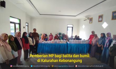 Pemberian MP bagi balita stunting dan Bumil