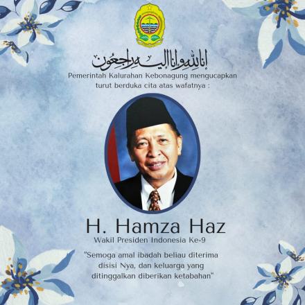 Turut Berduka Cita H, Hamza Haz